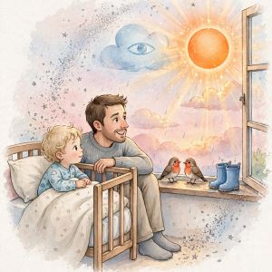 Dětské básničky Jiřího Ryšánka: Jakoubkovo ranní probuzení (z rubrik Básničky pro tátu, Říkanky pro nejmenší, Zhudebněné básničky)
